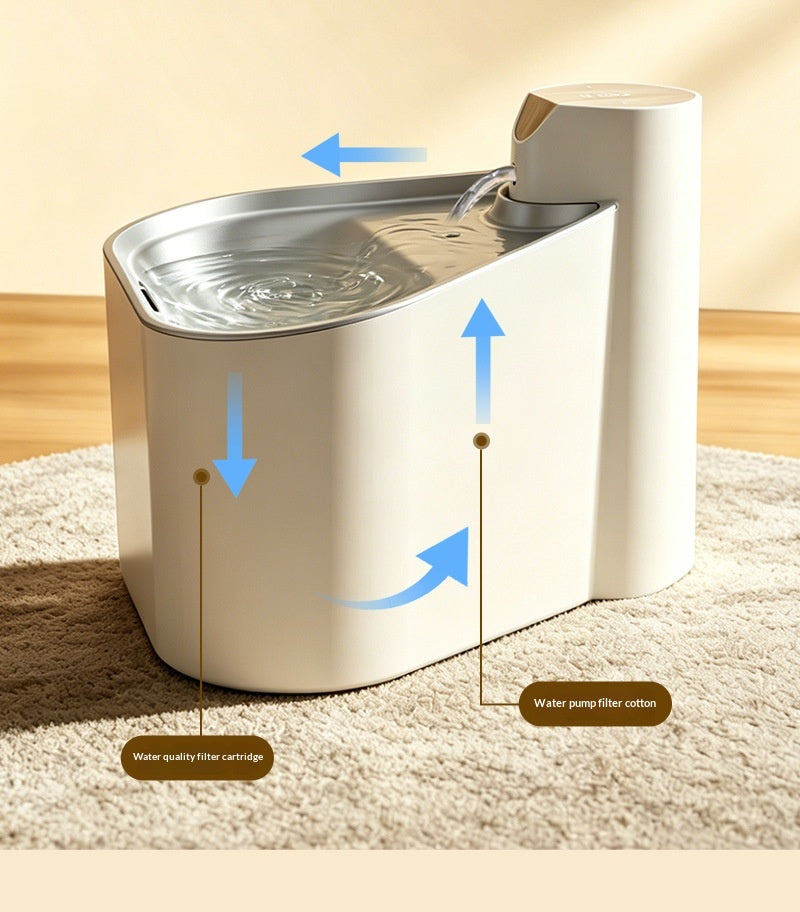 Smart Sensor Wireless Filtered Pet Water Fountain