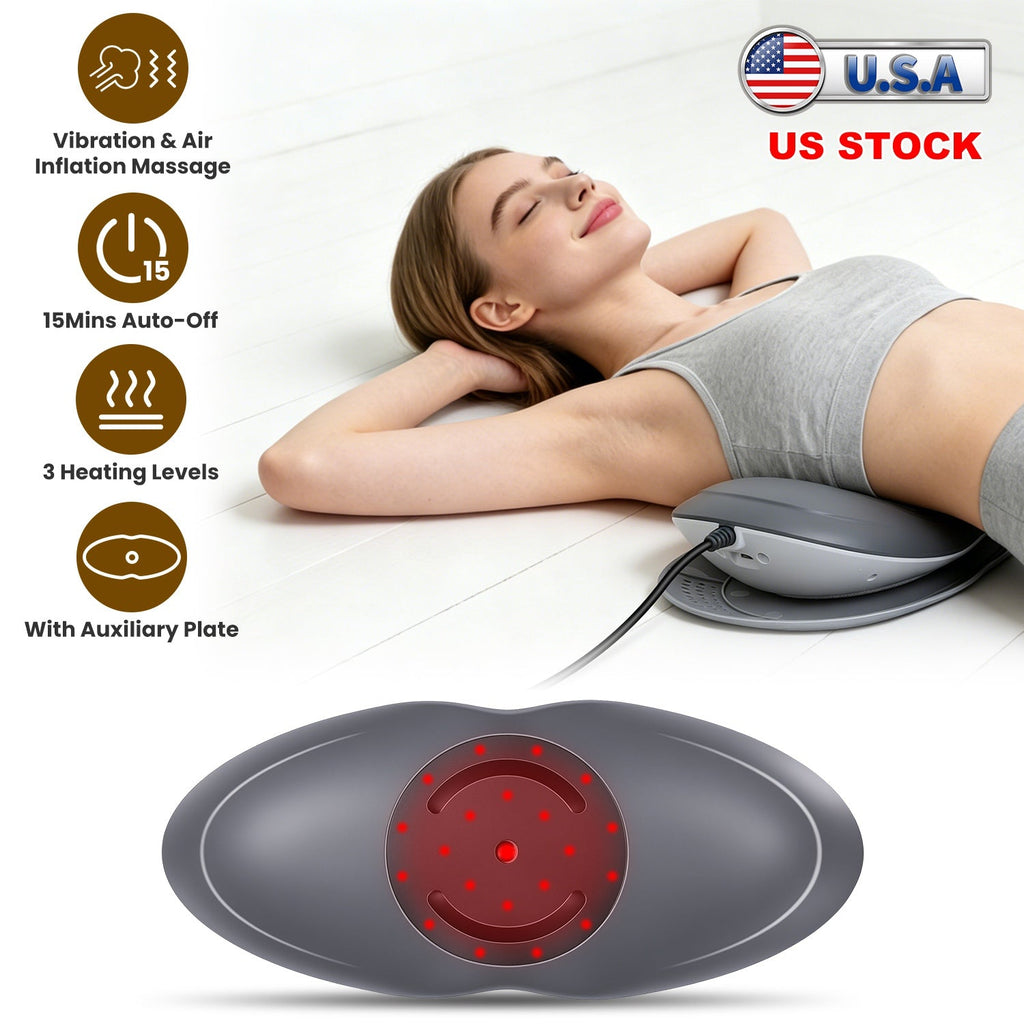 Electric Lumbar Traction Device with Heat & Massage