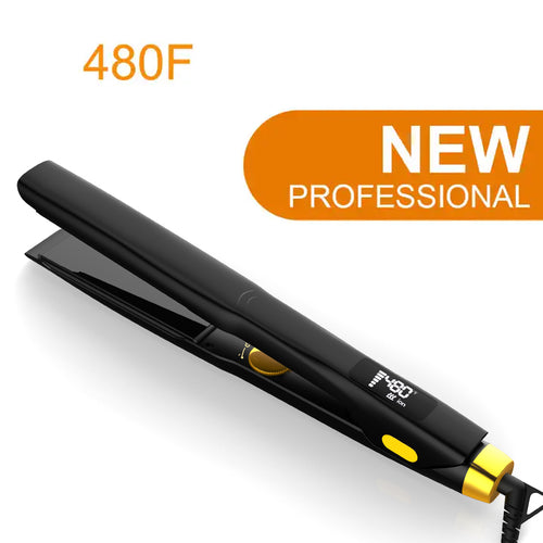 1 inch 480F titanium hair straightener