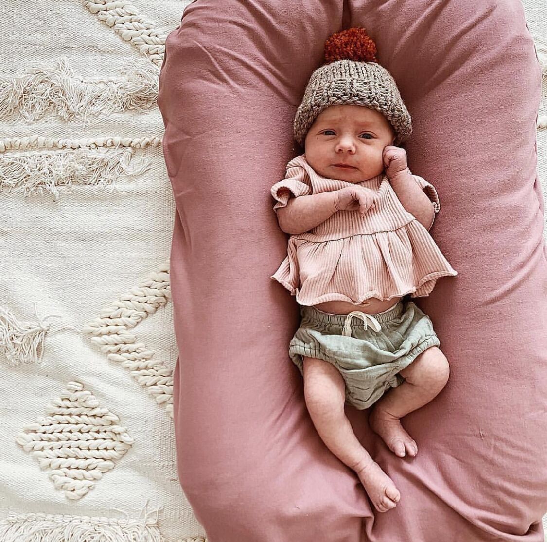 Portable Baby Nest Cushion – Two Size Options