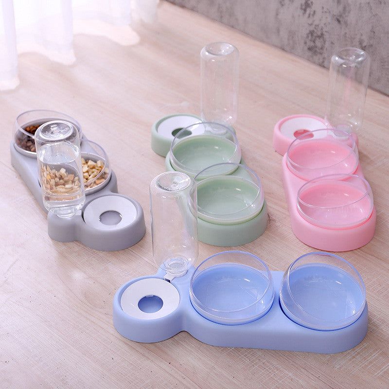 Raised pet feeding food and water bowls - image 8