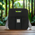 Diaper Shoulder Bag with Fold-Out Section