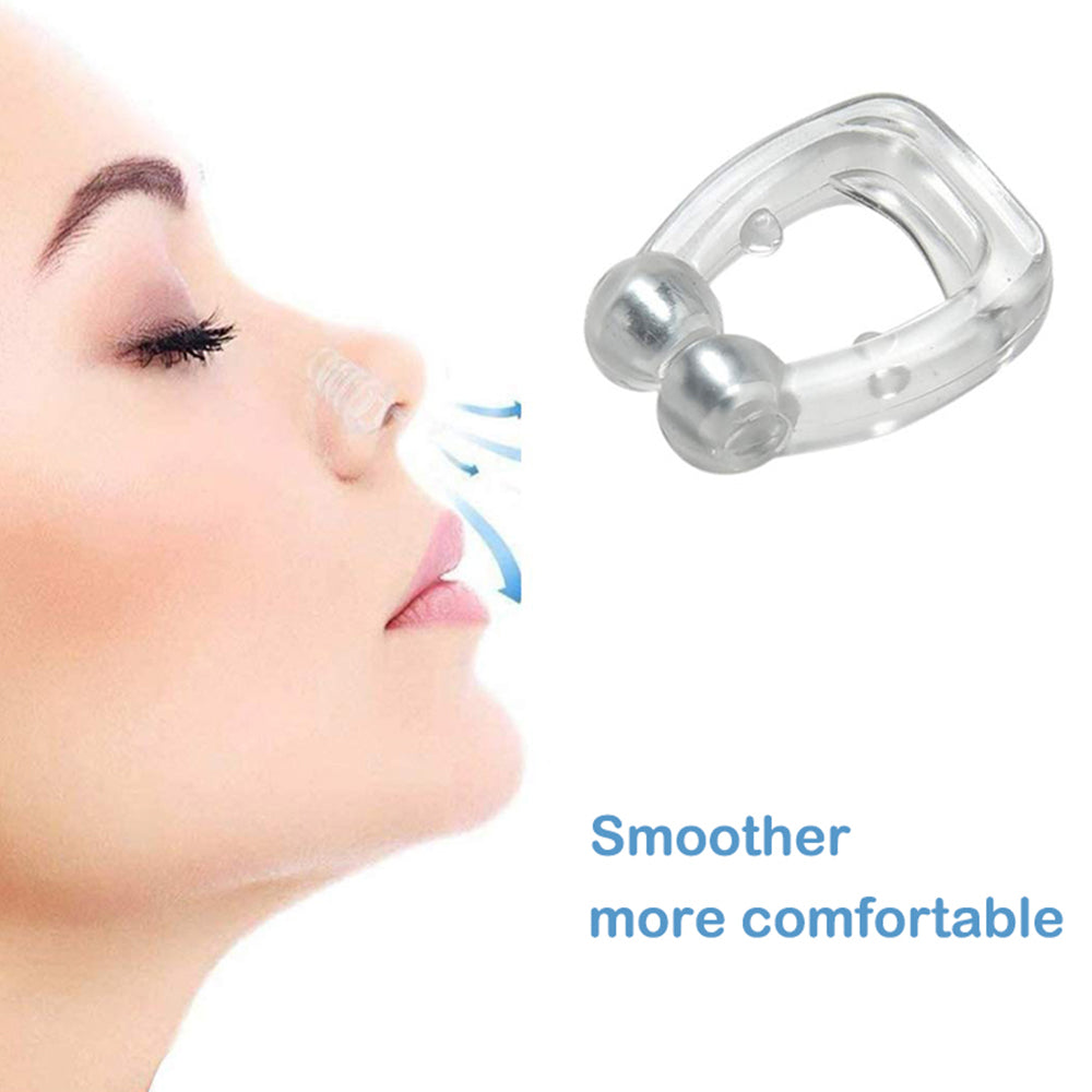 Silicone Nose Clip with Magnetic Components