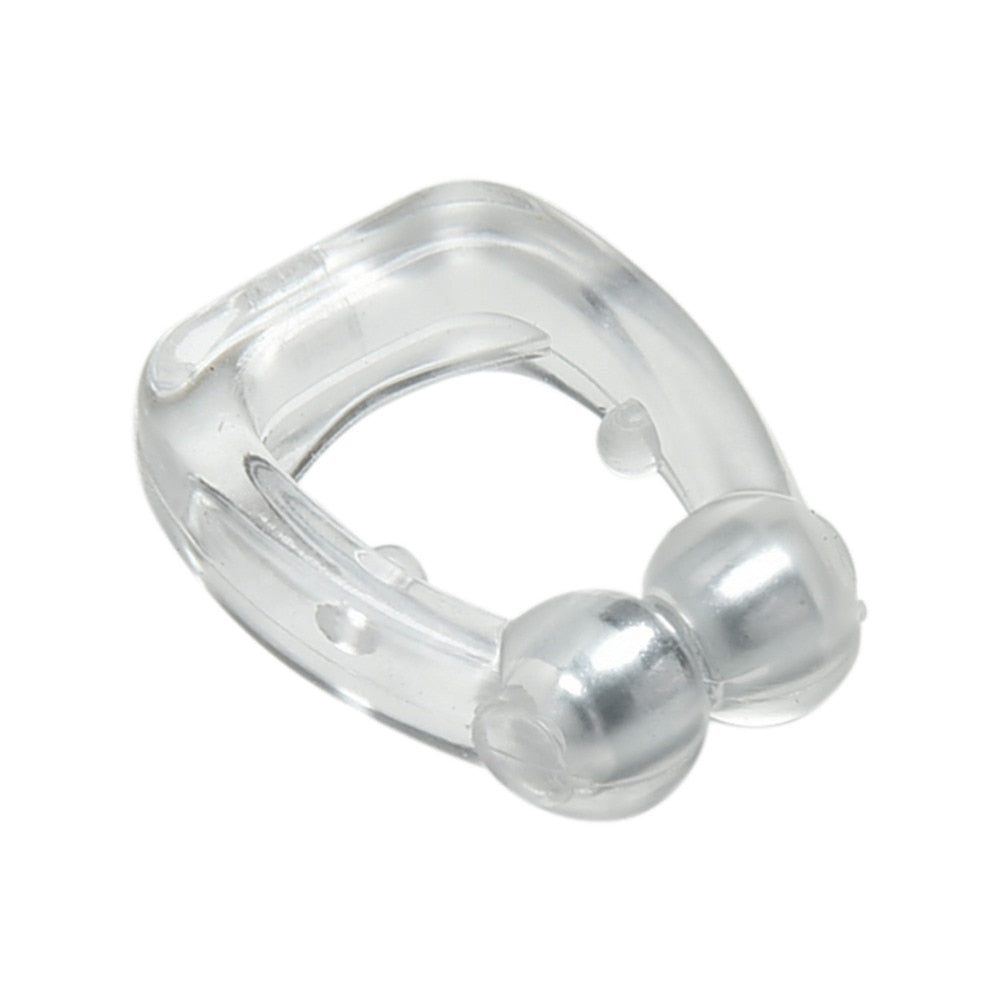 Silicone Nose Clip with Magnetic Components