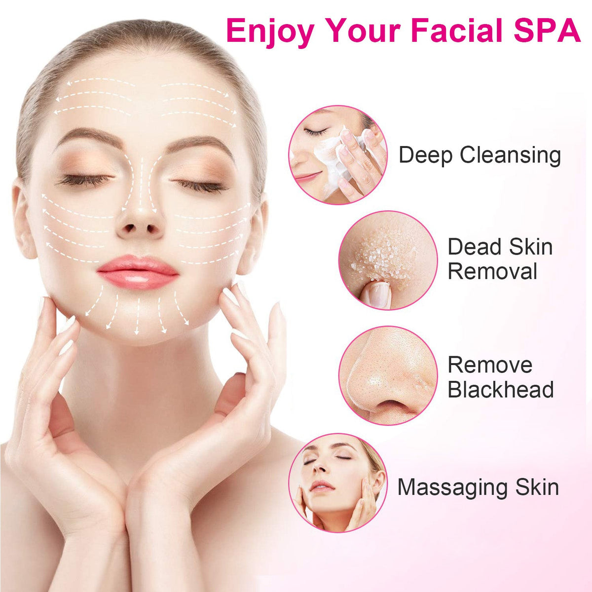 5-in-1 Facial Cleansing Brush Set