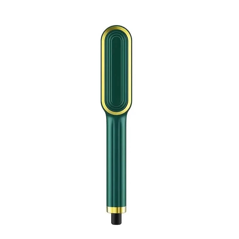 2-in-1 Hair Straightener Brush & Curling Comb
