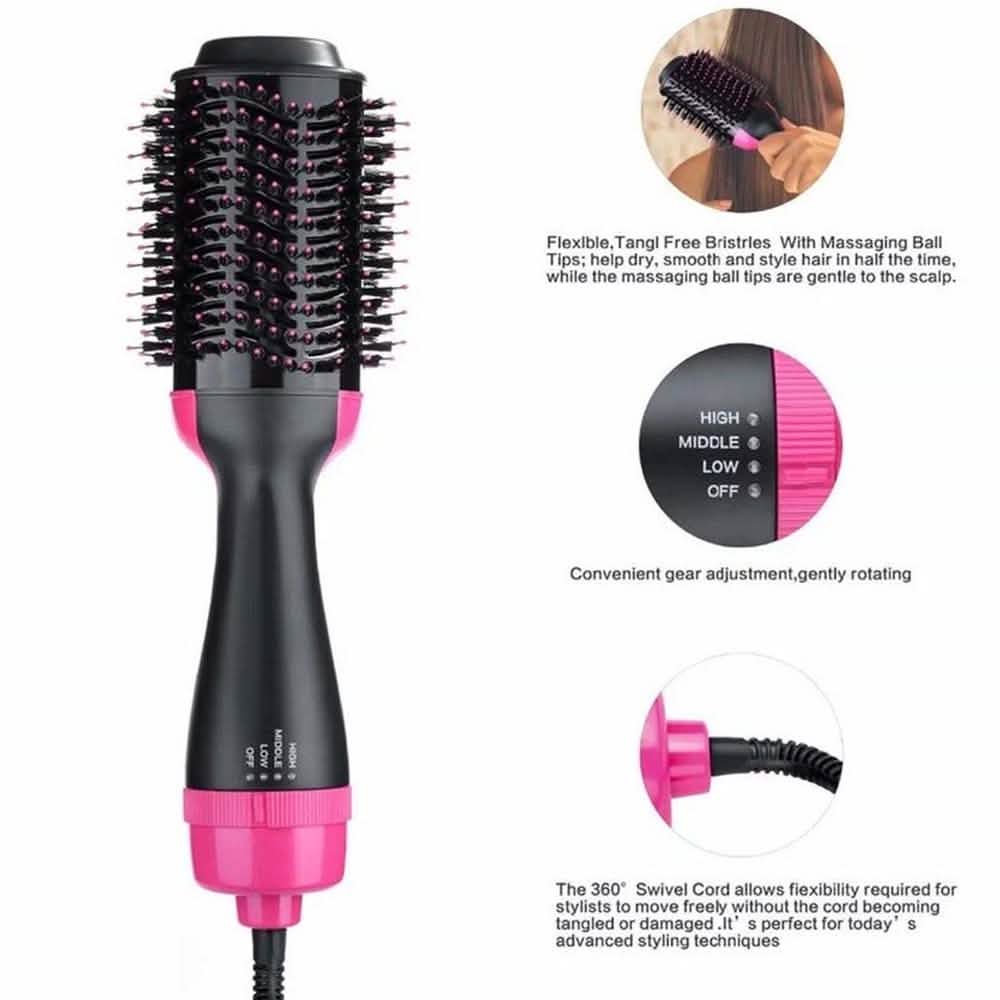 2-in-1 Hair Dryer & Volumizer Brush