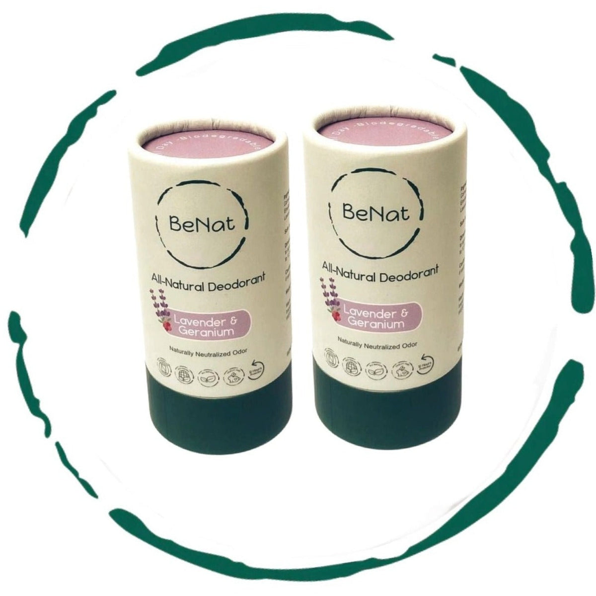 2-Pack All-Natural, Plastic-Free Deodorants - product photo 3