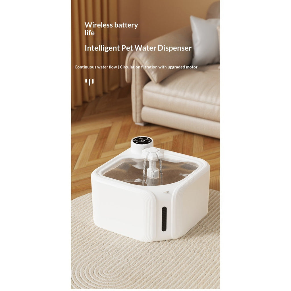 Automatic Circulating Filtered Pet Water Fountain