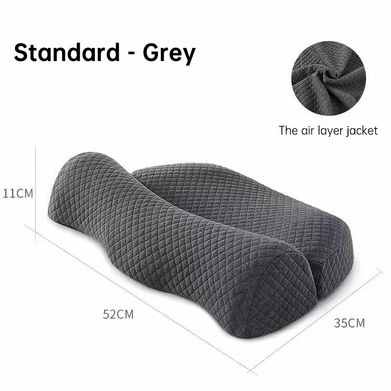 Ergonomic Cervical Memory Foam Pillow – Neck Support for Side & Back Sleepers