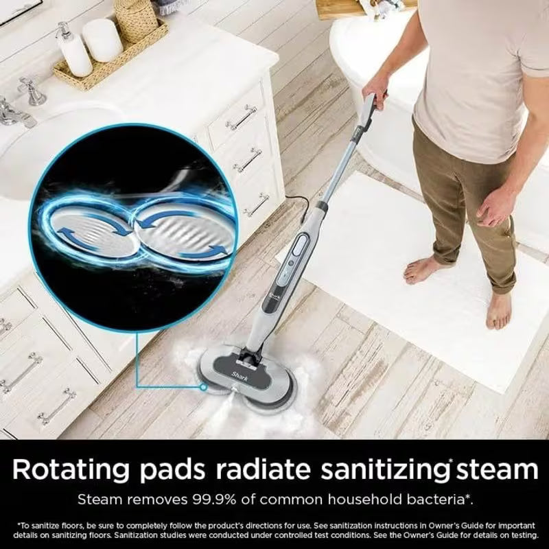 Steam Scrub Hard Floor Steam Mop with Dual Settings