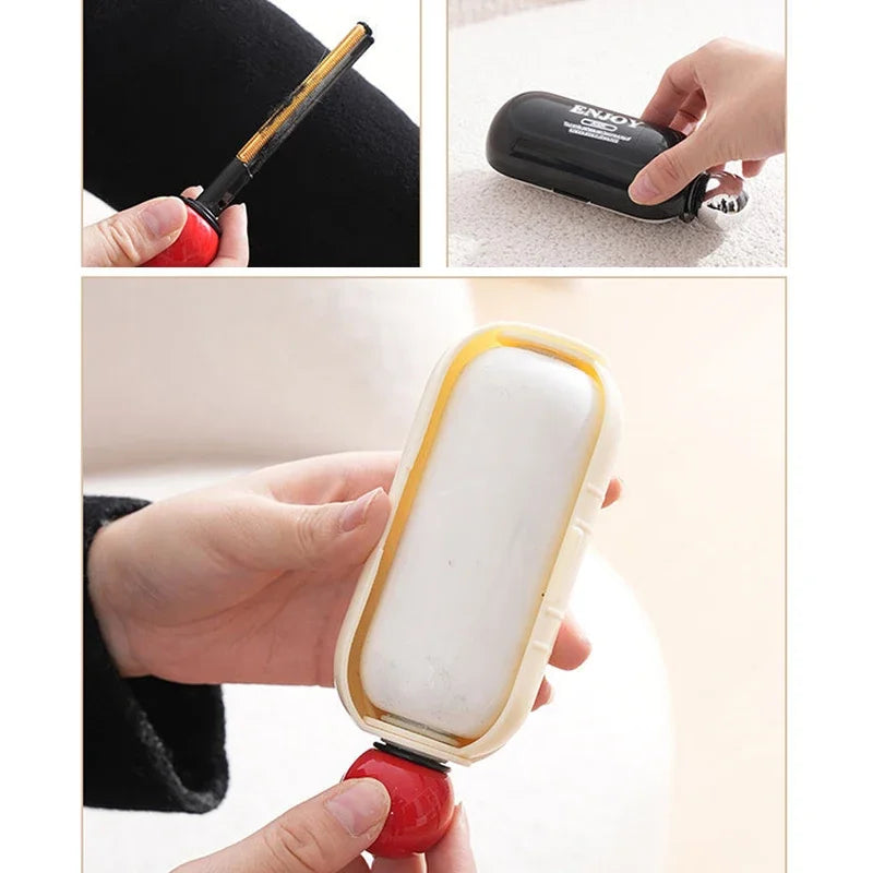 Reusable Pet Hair Remover Roller – Washable & Portable