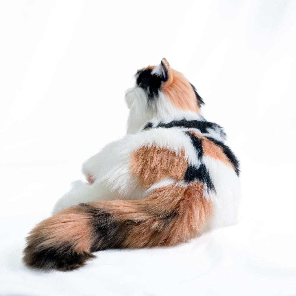 Breathing Calico Percy 2.0- Heartbeat Pur,Voice Robotic Cat