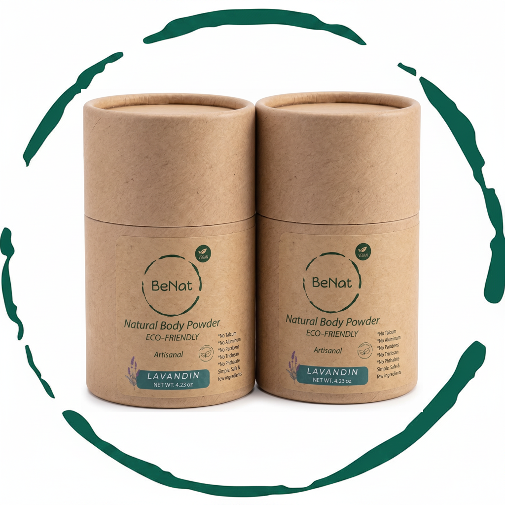 2-Pack Talc-Free Natural Body And Deodorant Powder - product photo 7
