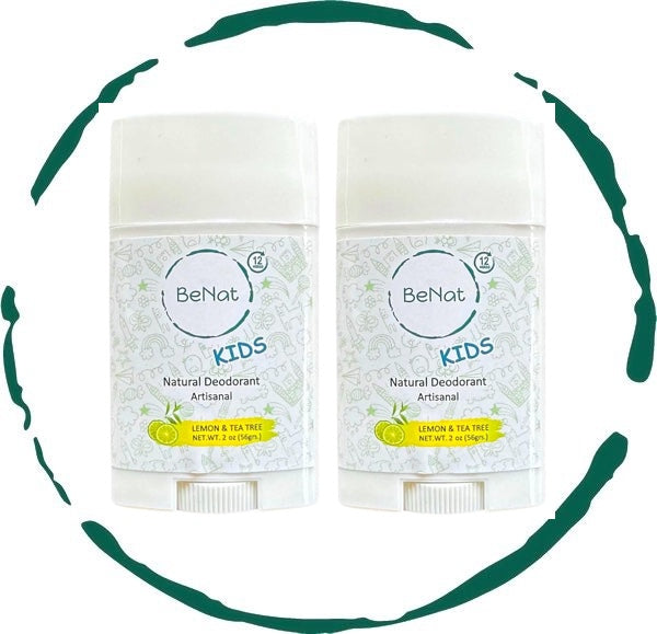 2-Pack all-Natural Deodorants for Kids & Teens - product photo 1