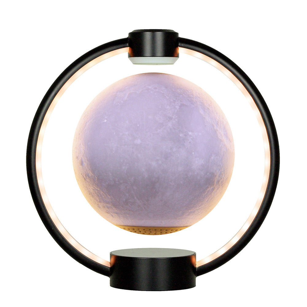 Levitating Moon Lamp with Bluetooth Speaker