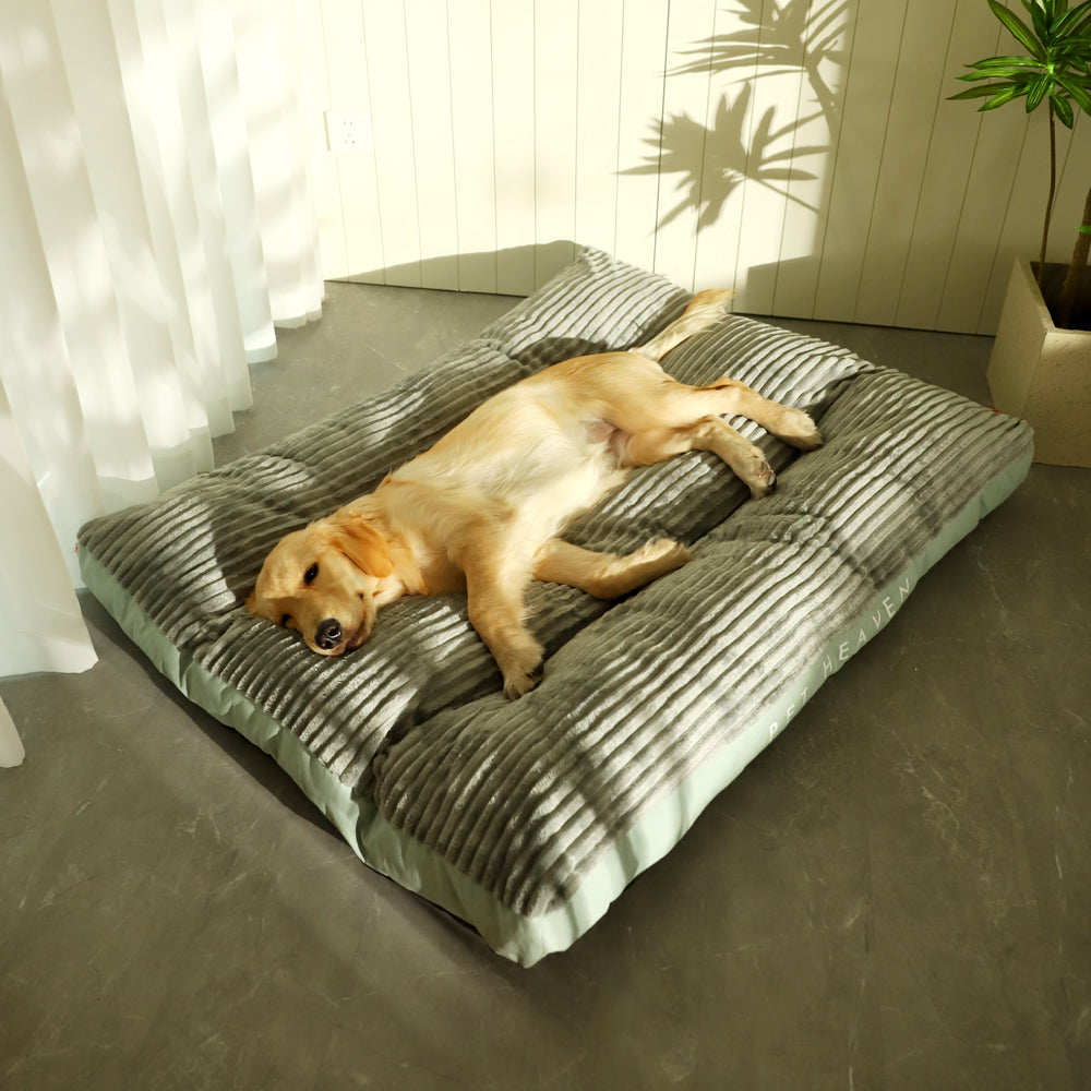 Washable Dog Bed with Removable Cover – Soft Pet Sleeping Cushion