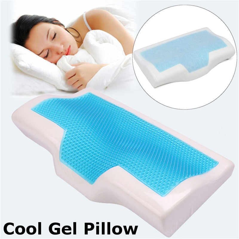 Cooling Gel Memory Foam Pillow, 50 × 30 cm