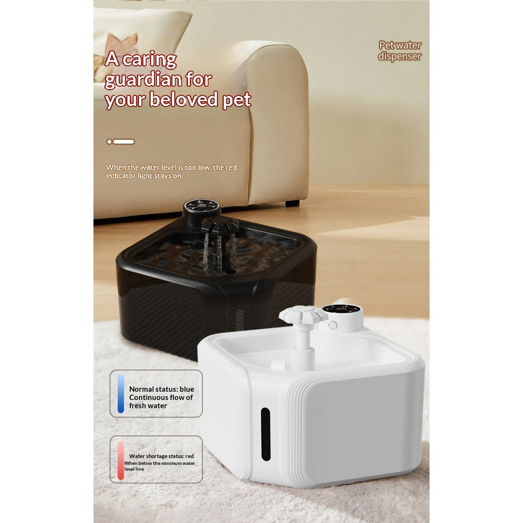 Automatic Circulating Filtered Pet Water Fountain