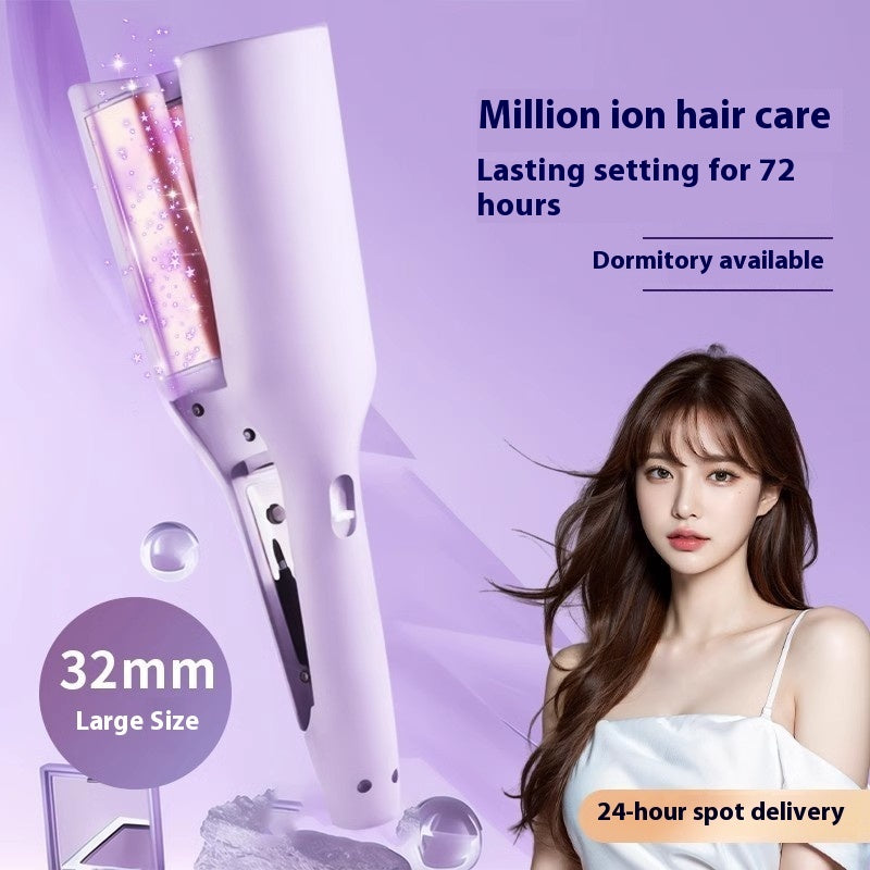 32mm Hair Curling Iron – Ceramic-Style Curling Wand with US/EU/UK/AU Plug Options