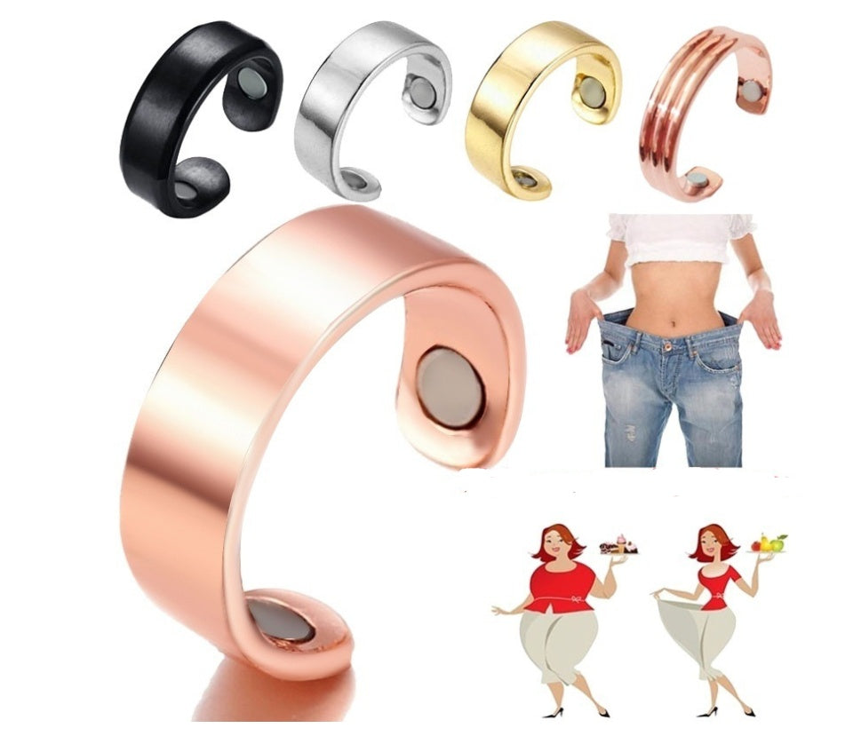 Adjustable Acupressure-Style Finger Ring
