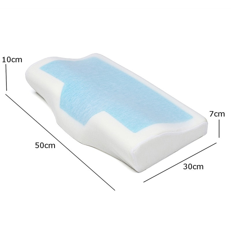 Cooling Gel Memory Foam Pillow, 50 × 30 cm