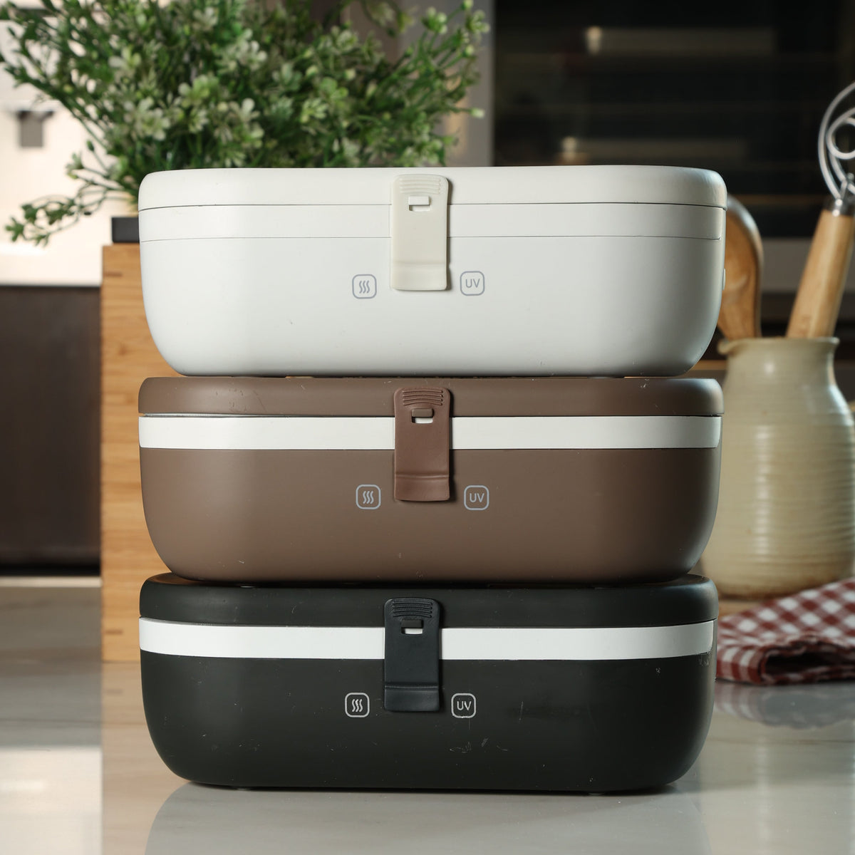 UVI Plus Self-Heating Lunch Box – USB-C, 34 oz