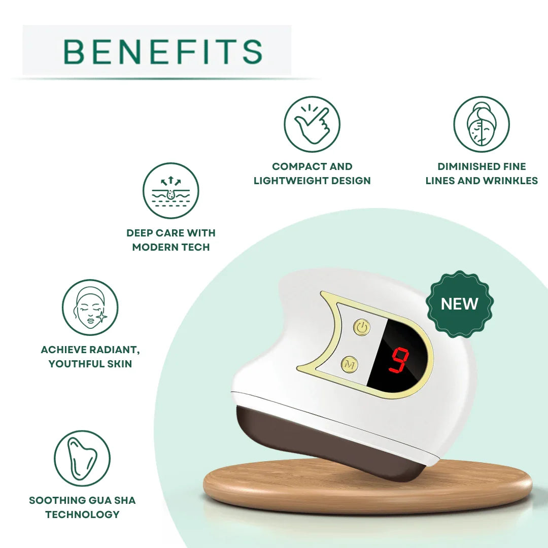 Lift, Sculpt & Glow Toolkit -Set of 3- LED Therapy, Electric Gua Sha & Microcurrent Toning Device for Rad - product photo 4
