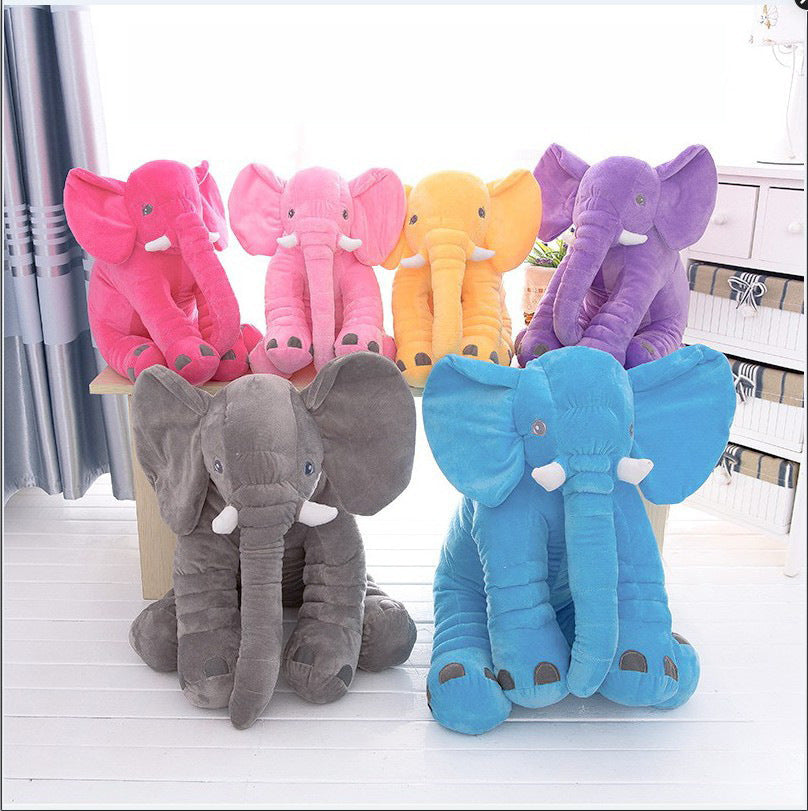 Elephant Plush Cushion Cover – Insert Not Included