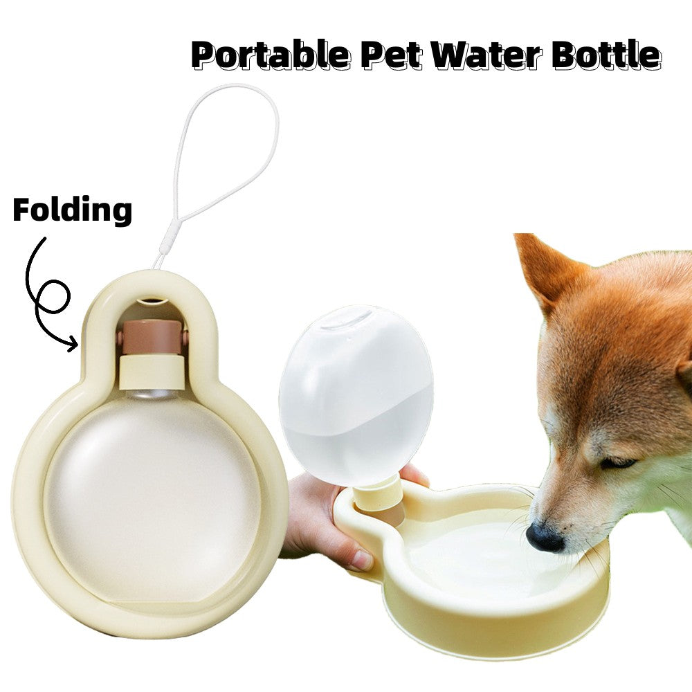Portable 500ml Pet Travel Water Bottle