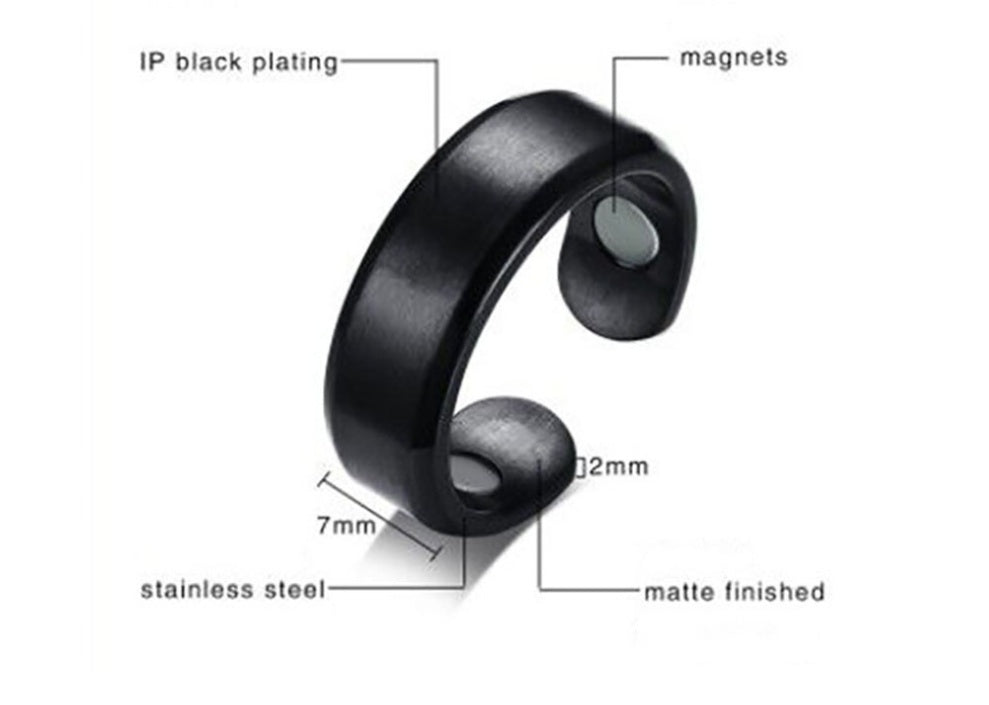 Adjustable Acupressure-Style Finger Ring