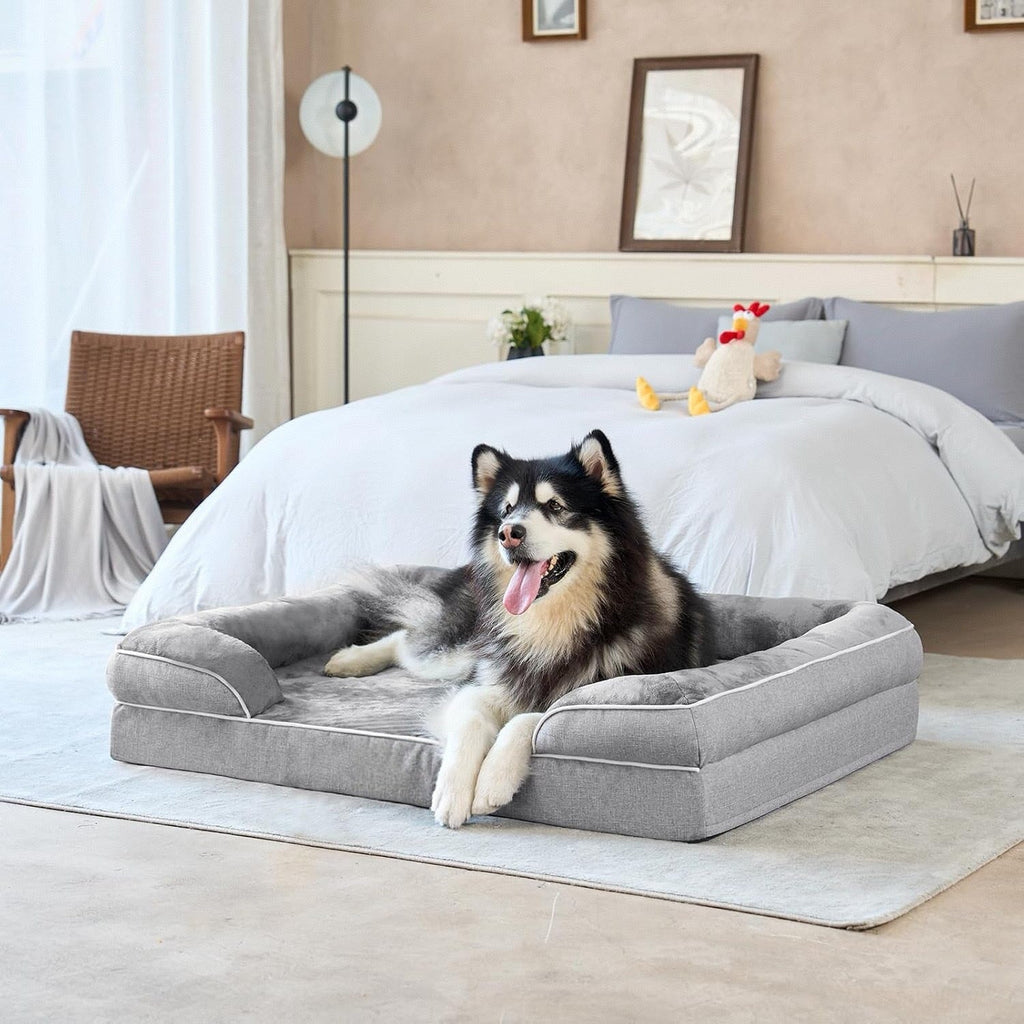 Dog Bed with Removable Cover