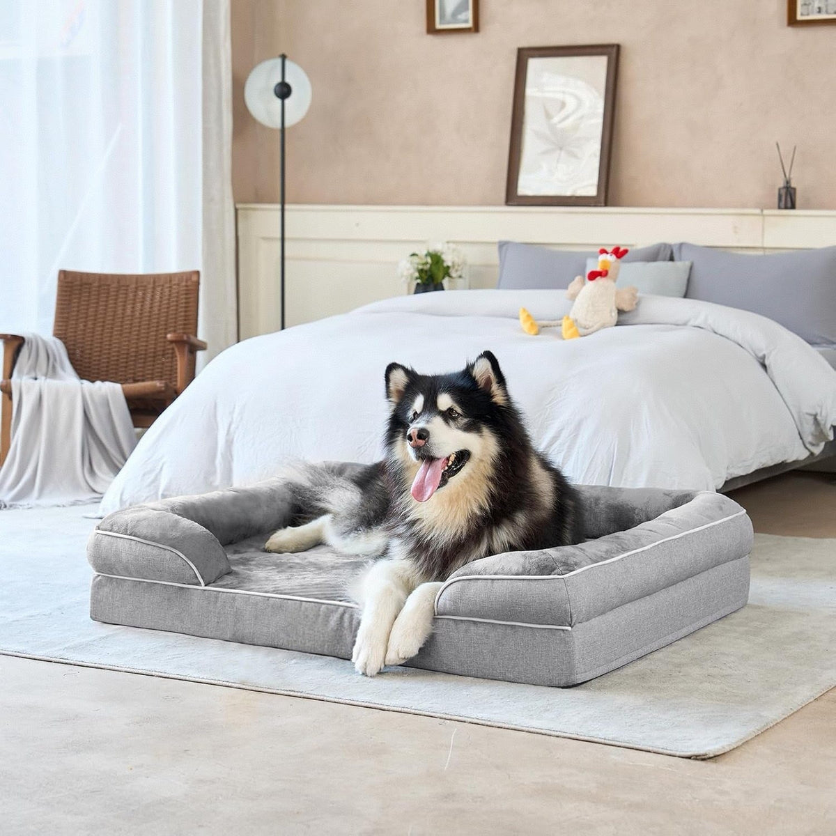 Dog Bed with Removable Cover