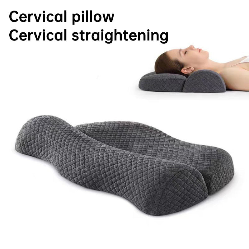 Ergonomic Cervical Memory Foam Pillow – Neck Support for Side & Back Sleepers