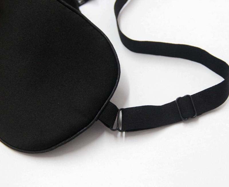 Blue and White Porcelain Mulberry Silk Sleep Mask