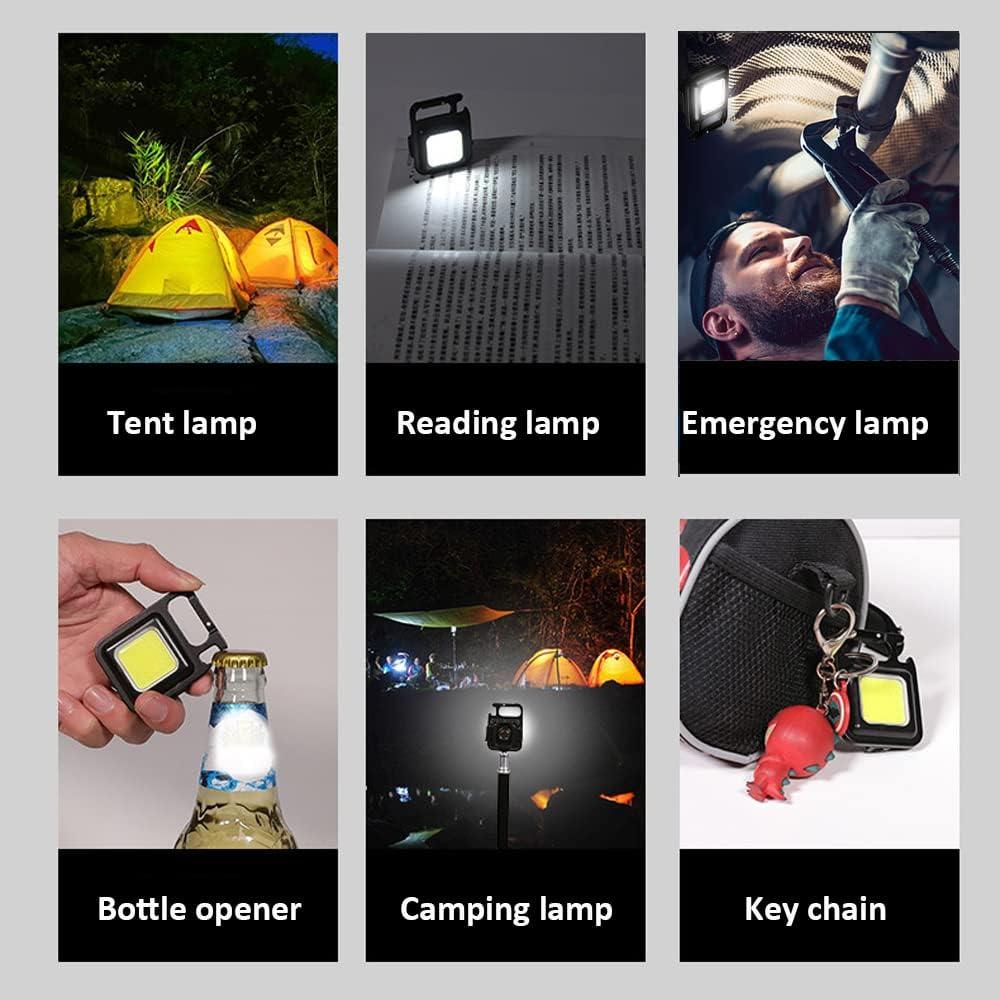 SOL Rechargeable COB Keychain Work Light – 250 Lumens
