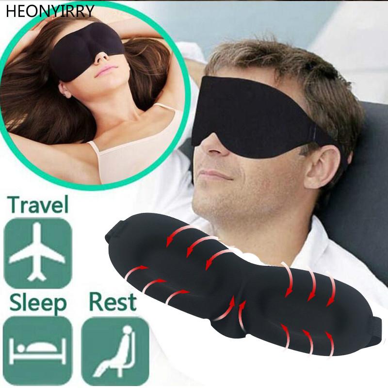 3D Soft Travel Sleep Eye Mask with Case