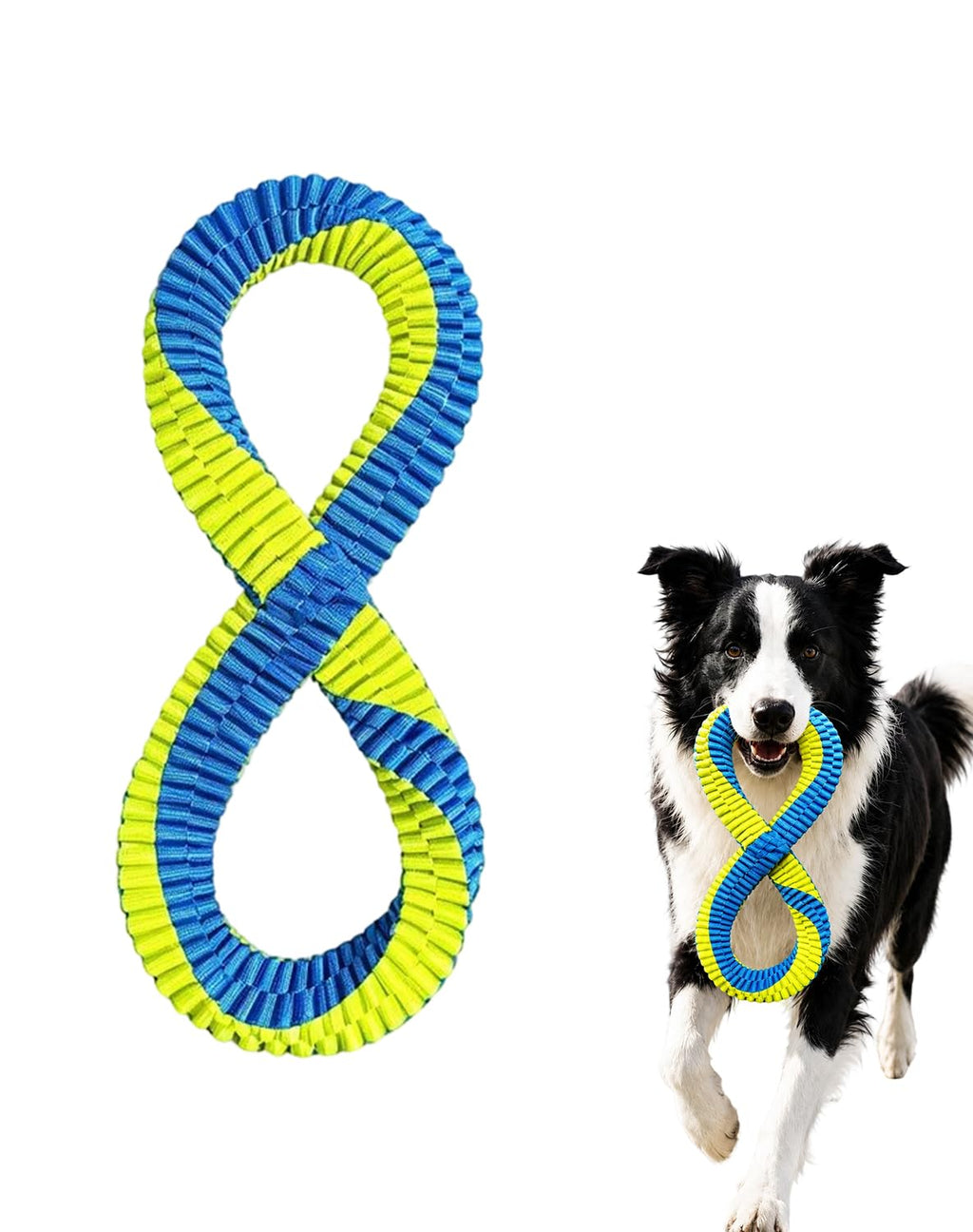 Figure-8 Textured Dog Tug Toy