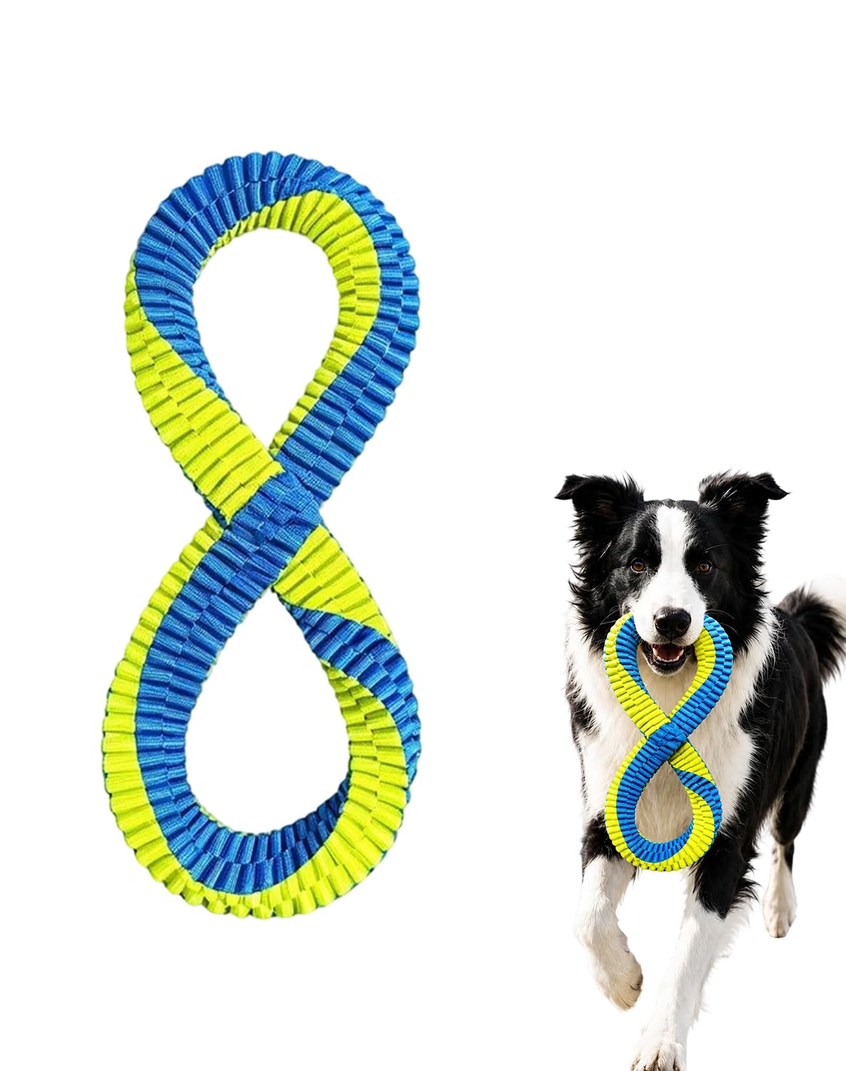 Figure-8 Textured Dog Tug Toy
