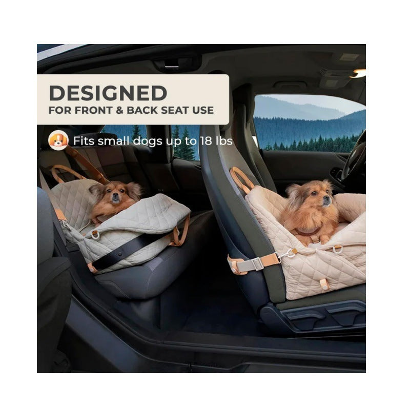 3-in-1 Cotton Pet Carrier and Car Seat