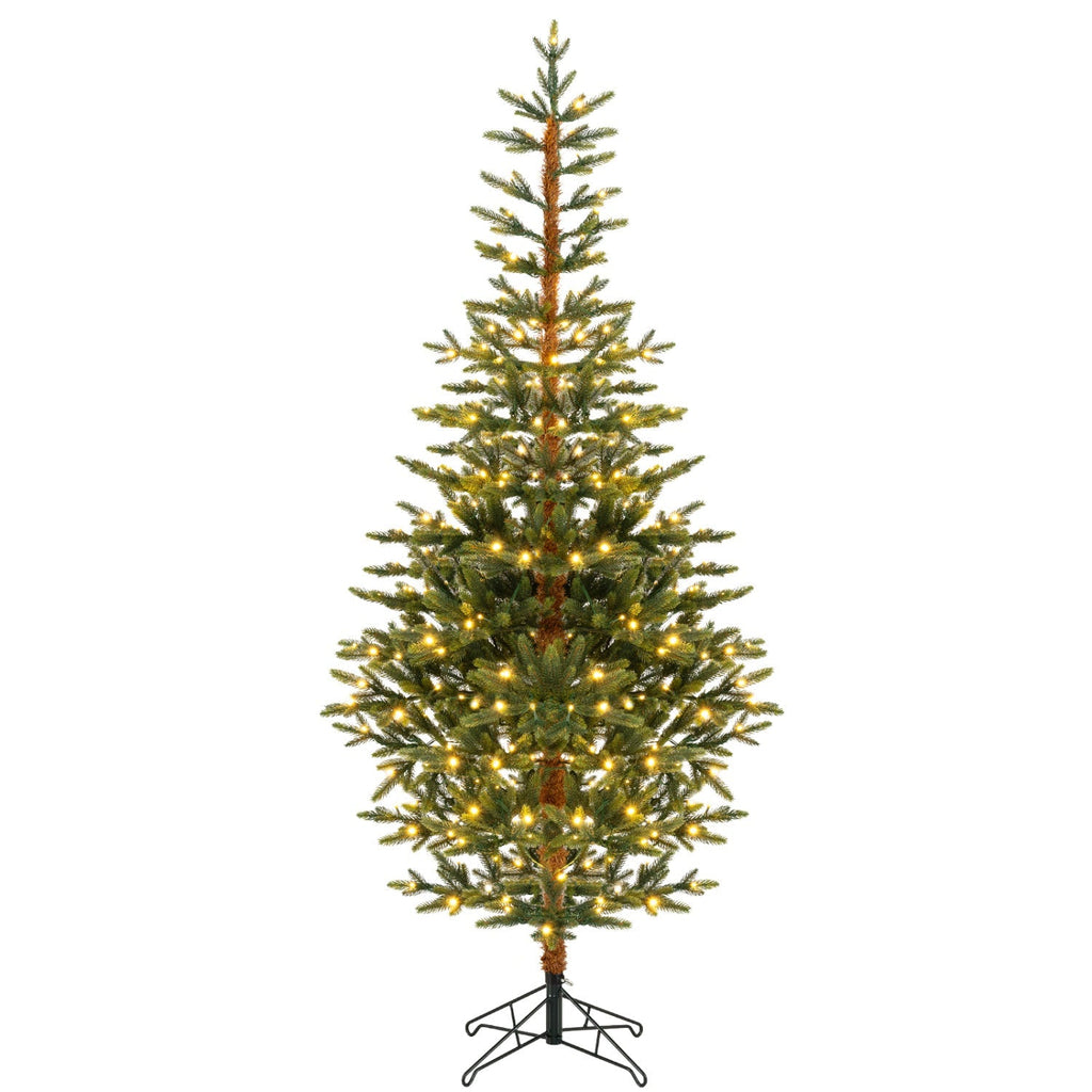 6 FT Pre-Lit Artificial Christmas Tree with 250 LED Lights