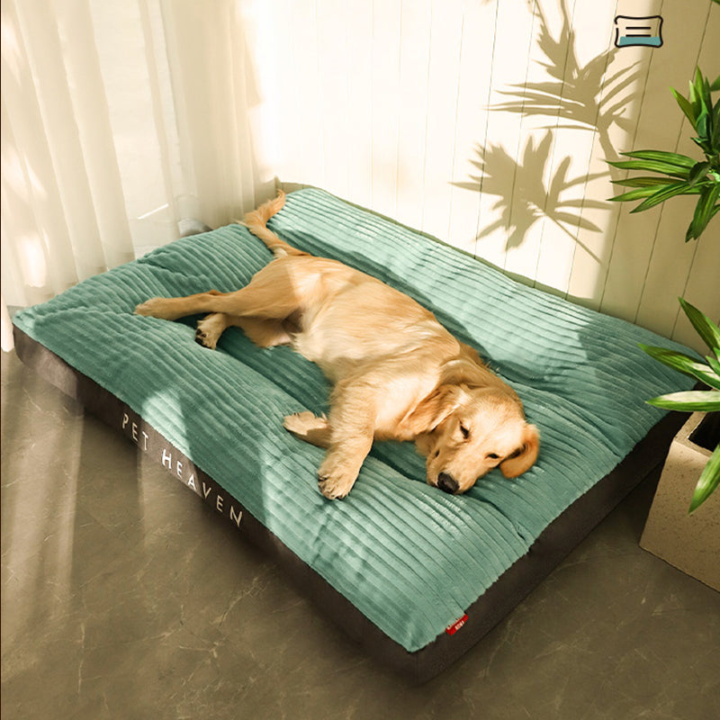 Washable Dog Bed with Removable Cover – Soft Pet Sleeping Cushion