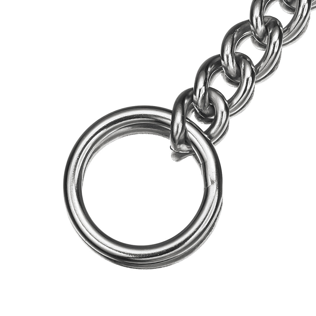 9mm Stainless Steel Dog Leash with Leather Handle