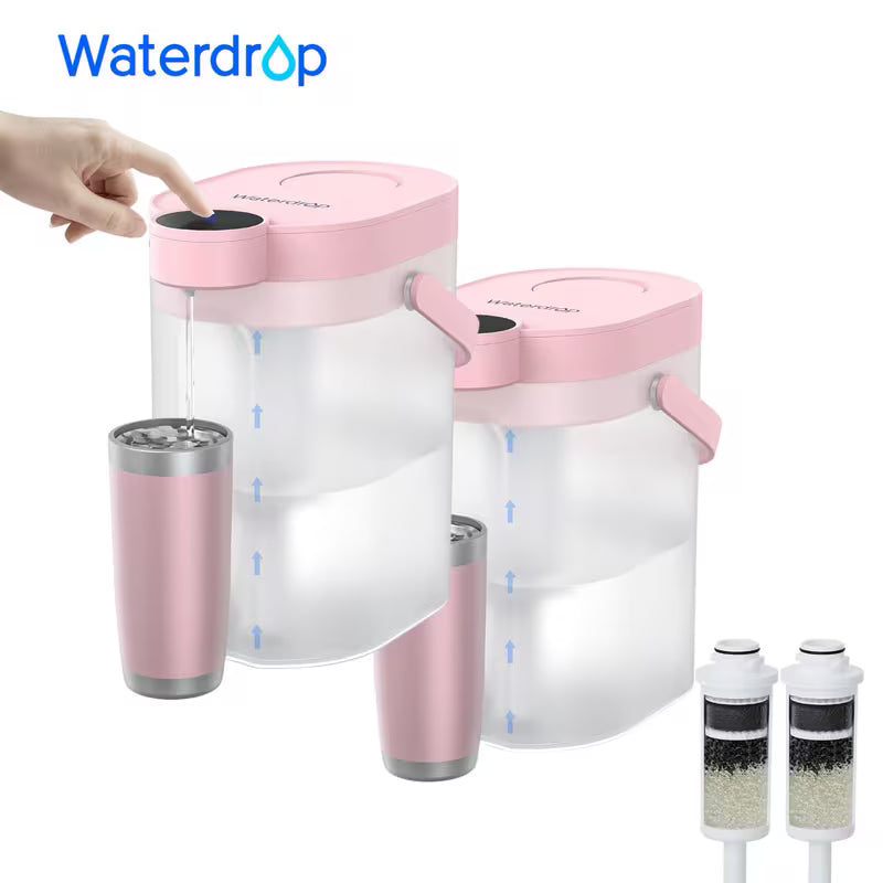 17-Cup Rechargeable Electric Water Filter Pitcher