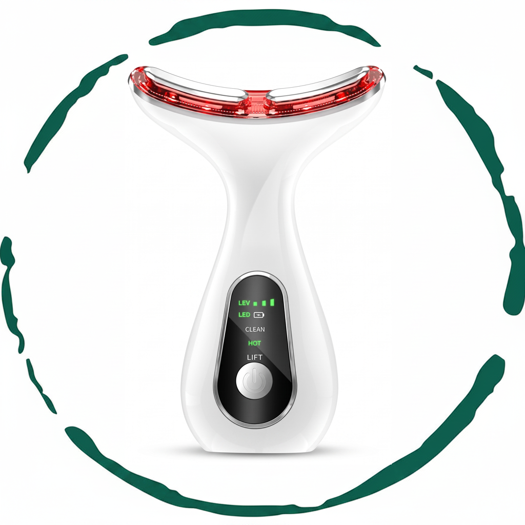 7-in-1 Face & Neck LED Sculpting Device - product photo 1