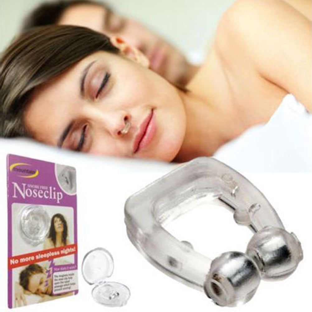 Silicone Nose Clip with Magnetic Components