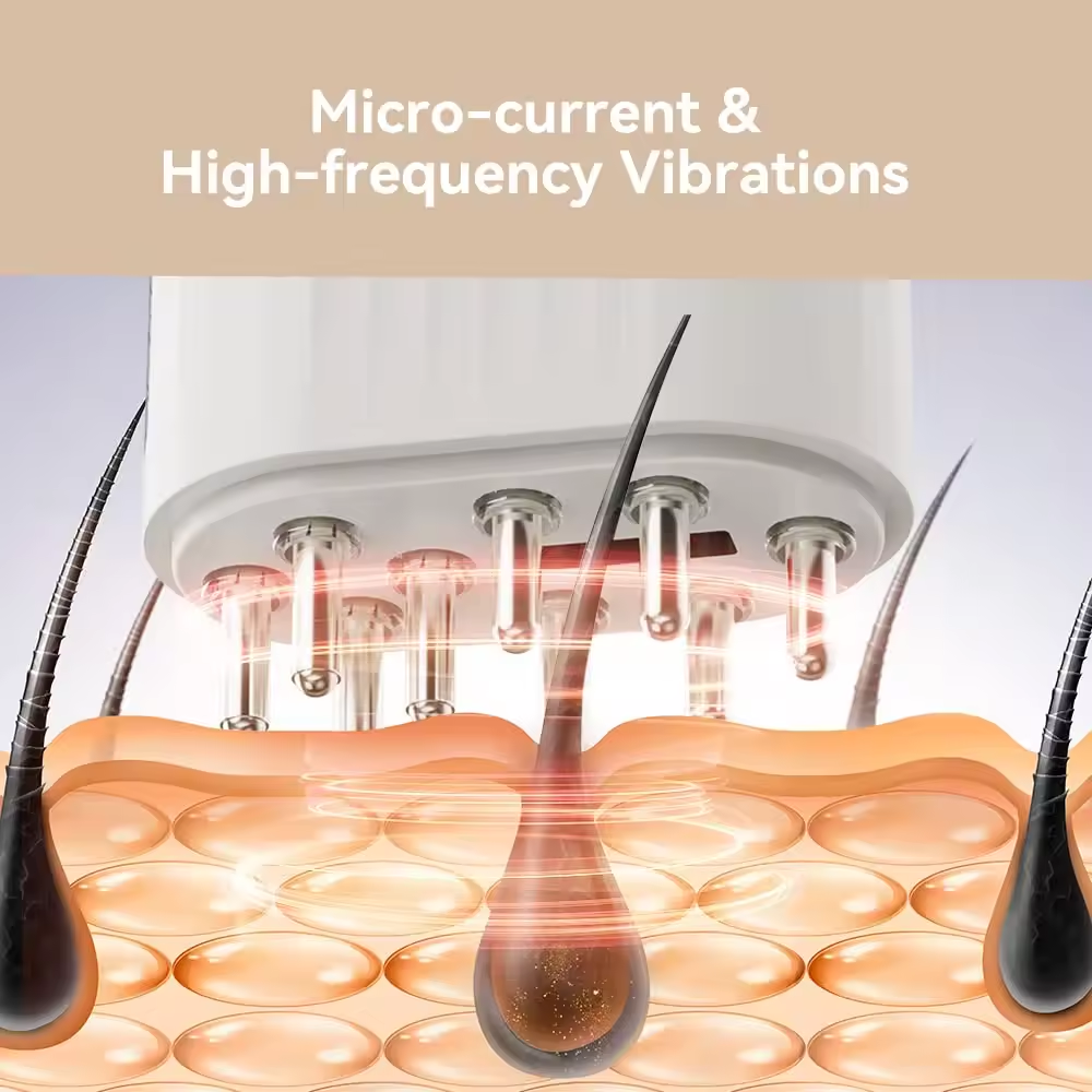 BeNat electric scalp massager and hair oil applicator - image 8
