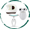 Lift, Sculpt & Glow Toolkit -Set of 3- LED Therapy, Electric Gua Sha & Microcurrent Toning Device for Rad - product photo 1
