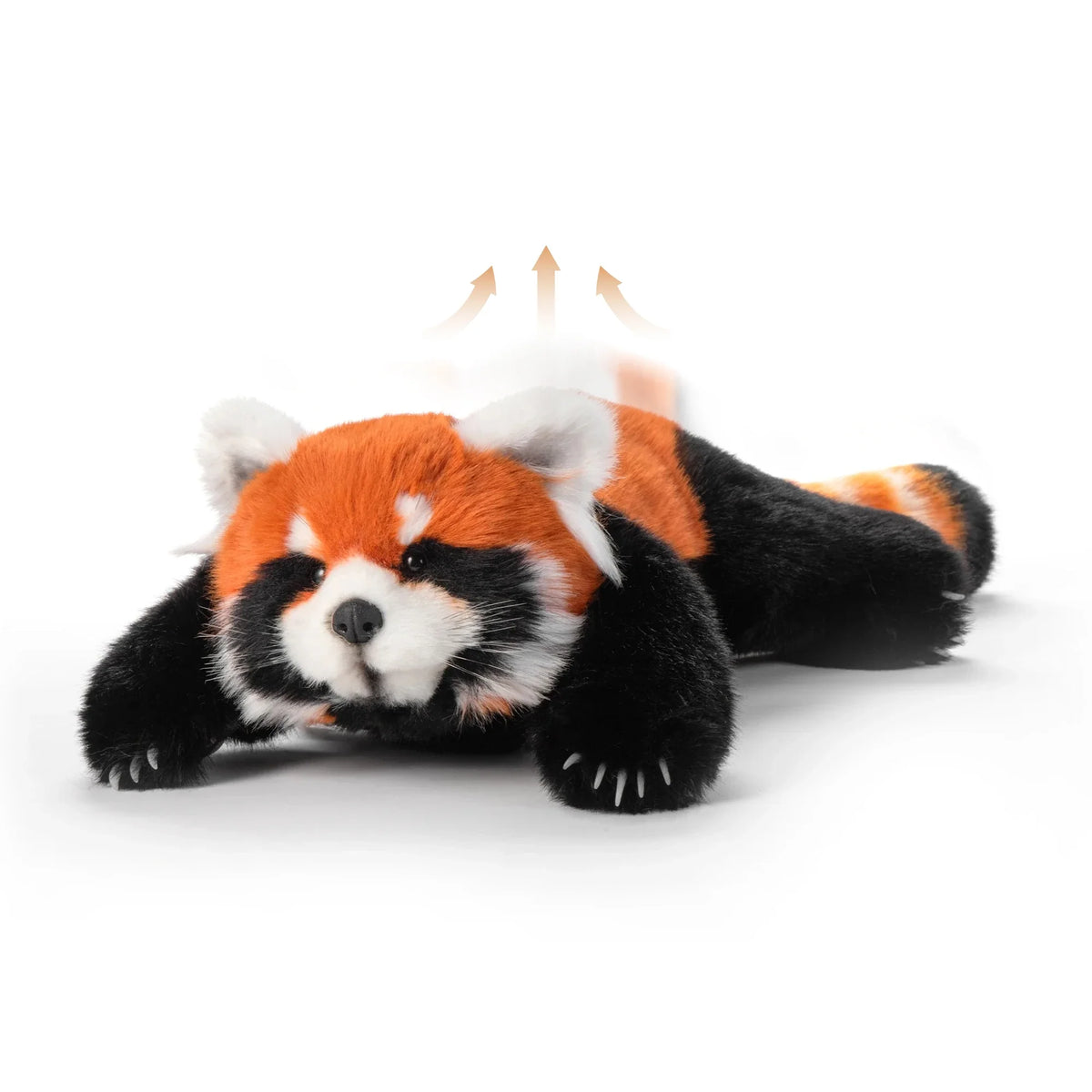 Breathing Red Panda Plush – Lifelike Calming Toy Gift for Relax