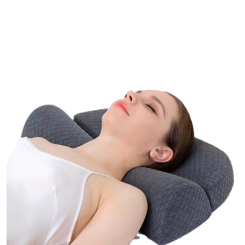 Ergonomic Cervical Memory Foam Pillow – Neck Support for Side & Back Sleepers
